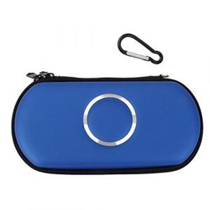 MagiDeal Sac de Transport Housse Pochette pour PSP 1000 2000 3000 Slim - Bleu Clair