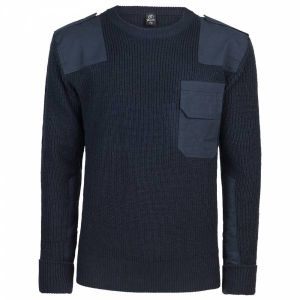Brandit BW-Pullover - Marine, XXL / 56-58
