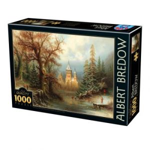 Dtoys Puzzle Albert Bredow - Romantic Winter Landscape