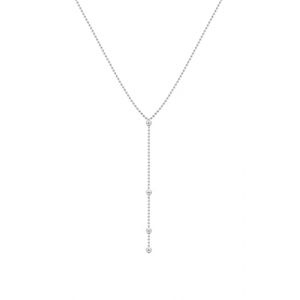 Elli Collier Femme Forme Y Simple - (925/1000) Argent