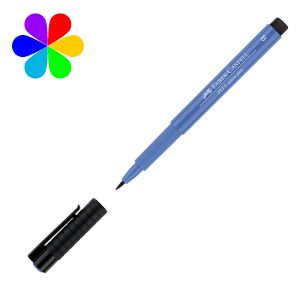 Image de Faber-Castell Feutre PITT - artist pen B - bleu ultramarine