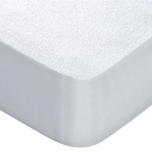 Naturals Protecteur de matelas Blanc Lit 1 persone 90 x 190/200 cm