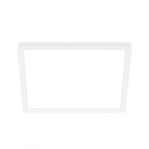 BRILONER - Plafonnier LED à lumière indirecte, plat, lumière blanche neutre, ampoule LED, plafonnier, lampe de salon, cuisine, éclairage de plafond, couloir, 29 x 29 x 3 cm, blanc