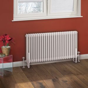 Hudson Reed Radiateur horizontal style fonte Windsor 60 cm x 116 cm x 10 cm 1900 Watts