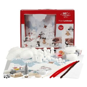 Kit Paysage polaire en pâte à modeler