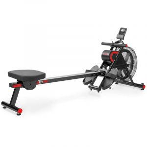 Rameur &agrave; r&eacute;sistance &agrave; l'air RA-200 avec roues et pliable, cardio et cross training &agrave; domicile, LCD, poids max. de l'utilisateur 110kg - FITFIU Fitness