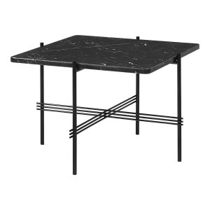 Gubi Table basse TS / Gamfratesi - 55 x 55 cm - Marbre noir en pierre