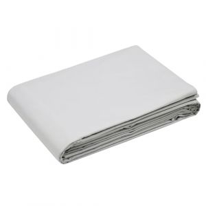 Stof Drap Plat - Taille 180x290 cm - Qualité Percale de Coton - 100% Coton certifié Oeko-Tex - Couleur Lin - Modèle Elysée - Linge de lit pour Maison - Doux et Confortable