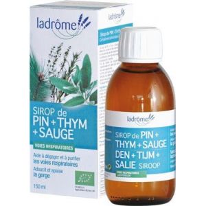 Ladrôme Sirop de Pin, Thym et Sauge bio