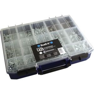 Scell-it Coffret de 1425 vis autoperceuses THT