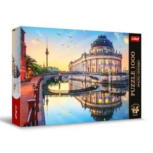 Trefl Premium Plus Quality - Puzzle Photo Odyssey: Le Bode-Museum à Berlin, Allemagne - 1000 pièces, Série de Photos Uniques, Pièces Parfaitement Assorties, pour Adultes et Enfants à partir de 12 Ans
