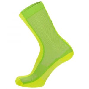 Santini Des Chaussettes Puro EU 36-39 Flashy Green