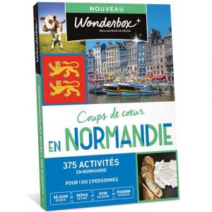 Wonderbox Coffret cadeau Coups de cœur en Normandie