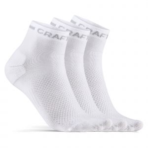 Craft Chaussettes x3 core dry blanc unisex 46 48