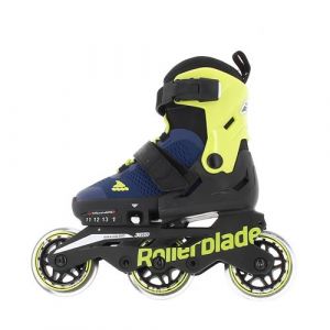 Rollerblade Microblade 3WD JR Blue Royal/Lime 28-32 Rollers en ligne