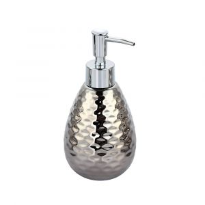 MSV Distributeur de savon Céramique PHOENIX Argent