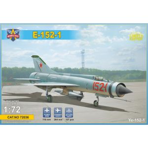 Modelsvit Ye-152-1 Experimental Supersonic Interceptor- 1:72e