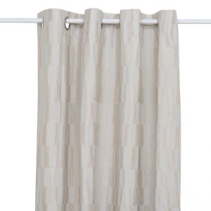 Rideau Leyna jacquard lin 140x260cm