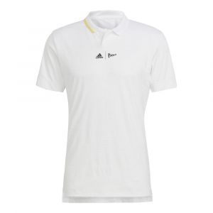 Adidas Polo London FreeLift Blanc - Taille M