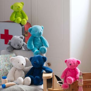 Peluche Ours crème - 30 cm Les p'tits doudous de l'hôpital