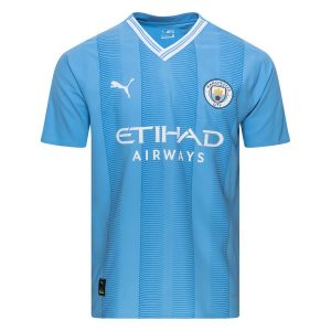 Image de Puma Manchester City Maillot Domicile 2023/24 Authentic, pointure Small - Bleu - Taille Small