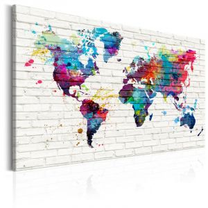 Artgeist Tableau - Modern Style: Walls of the World - 120x80