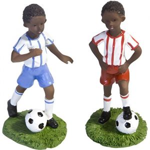 FIGURINE JOUEUR FOOT COULEUR 6CM 2