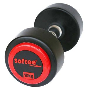 Softee Pro-sport Dumbbell 10 Kg 10 kg Black