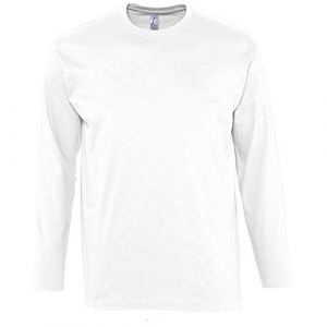Sol's SOLS Monarch - T-shirt à manches longues - Homme (2XL) (Blanc) - UTPC313
