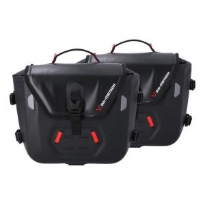 Sw-motech Sacoches latérales SW Motech Sysbag WP M 17-23 L noires supports SLC