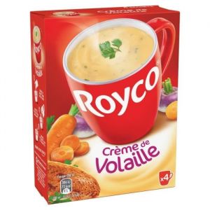 ROYCO - Les Crémeuse Crème De Volaille De 80G - Lot De 4 - Offre Special
