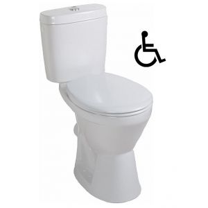 Villeroy & Boch Cuvette VOLTA PLUS Vita surélevée - Couleur : BLANC