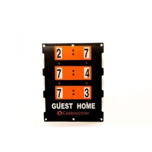 Tableau de score tennis – 60x46cm Carrington - noir/orange - TU