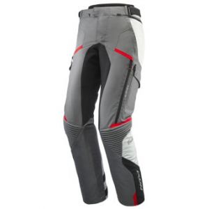 Ixon Pantalon textile Midgard gris/noir/rouge- S