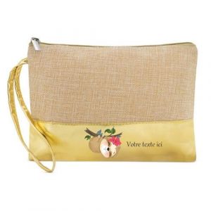 Poc tte Trousse Dore Maquillage Stylo Poc tte Trousse Paresseux Syle Kawaii