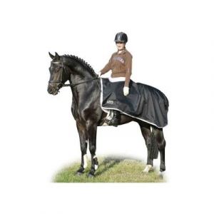 HKM Couvre rein imperméable Noir 125CM