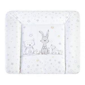 Julius Zöllner Matelas à langer Softy Bunny et Chouette 75 x 85 cm