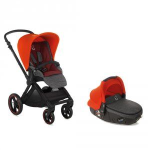 Image de Jané Pack poussette duo muum avec matrix light 2 nomads - Rouge