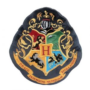 Coussin Lyo Harry Potter Bouclier 4 Maisons 40 cm