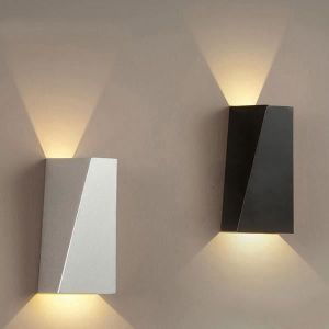 Applique murale geometric noir