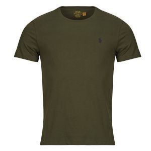 Ralph Lauren T-shirt Custom Slim Fit manches courtes vert foncé - S