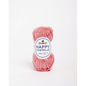 Dmc Fil velours Happy chenille - Crochet et Tricot - Rose - 15 g