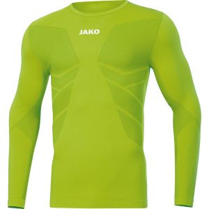 Image de Jako Comfort 2.0 Manches Longues Homme, Vert Fluo, L