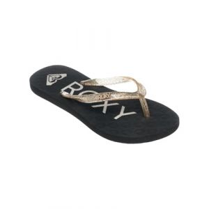 Roxy Sandales Viva Sparkle pour fille, Black M Gold, 29 EU