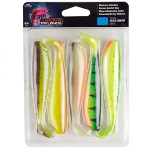 Fox Rage Leurres Spikey Shad UV 4,75" (x5)