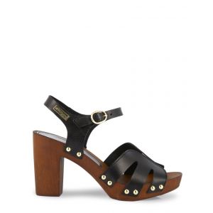 Les Tropéziennes par M. Belarbi TABARA, Sandale Femme, Noir, 38 EU