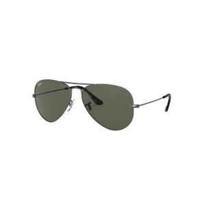 Ray-Ban Aviator Lunettes de Soleil, Gris, 58 mm Mixte Adulte