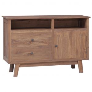 Image de VidaXL Buffet 100x30x68 cm Bois de teck massif