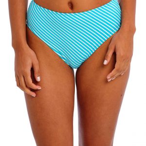 Culotte de bain taille Haute - Turquoise