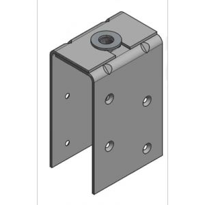 Image de Mantion 0081 - Chape réglable m16 à visser sur plat pour panneaux de 55 à 75 d'épaisseur